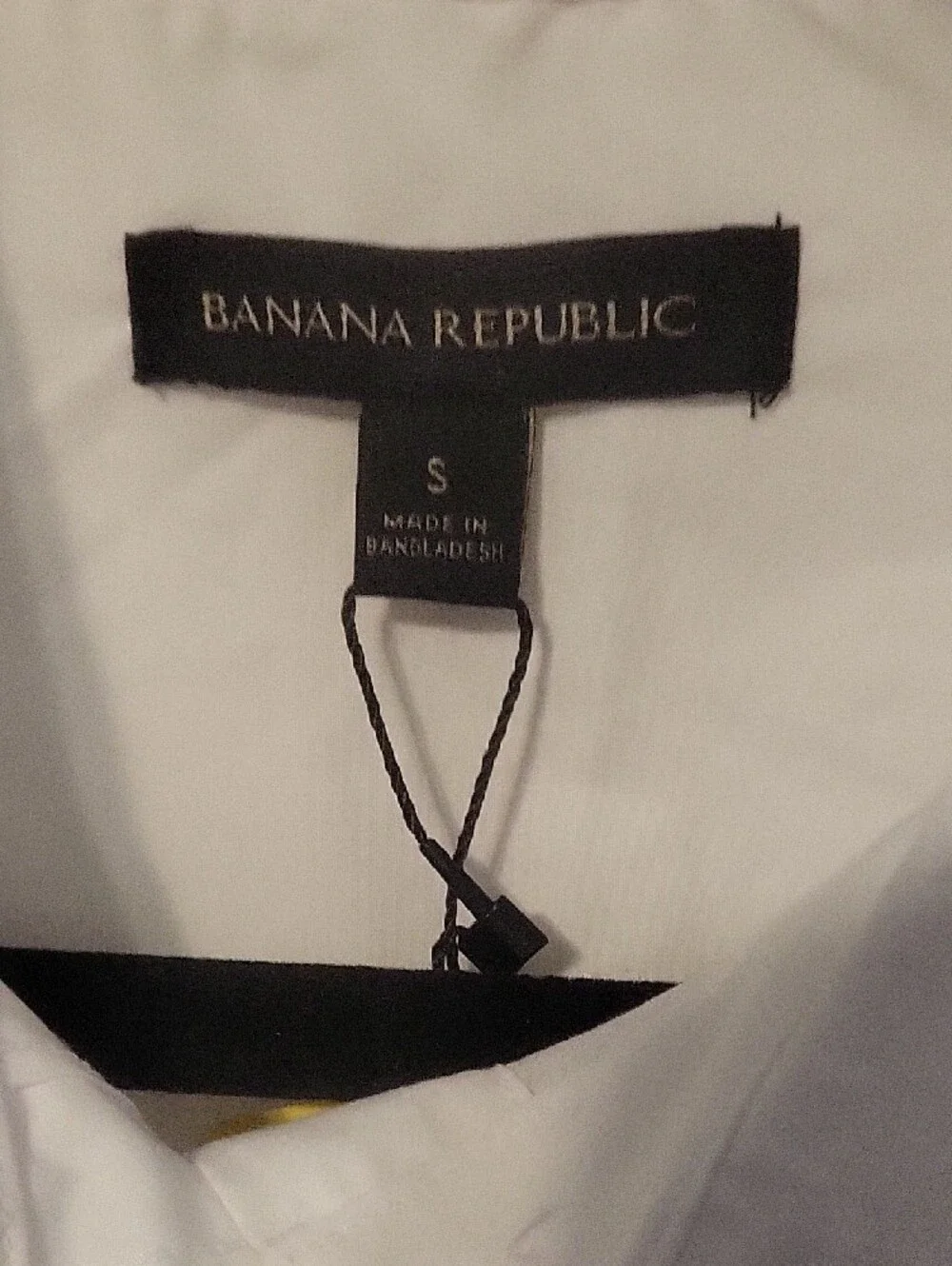 NWT Banana Republic White Oversized Long-Sleeve Button Down Dress Shirt Small